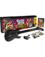 Guitar Hero: Aerosmith Guitar Bundle (Игра + Беспроводная гитара) (PS2)